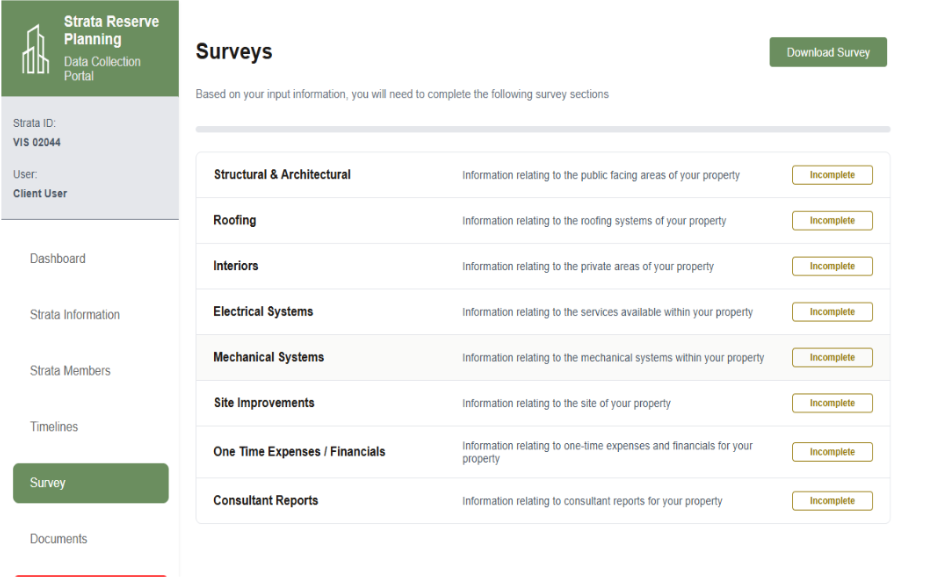 Strata Reserve Planning (SRP) screenshot 4