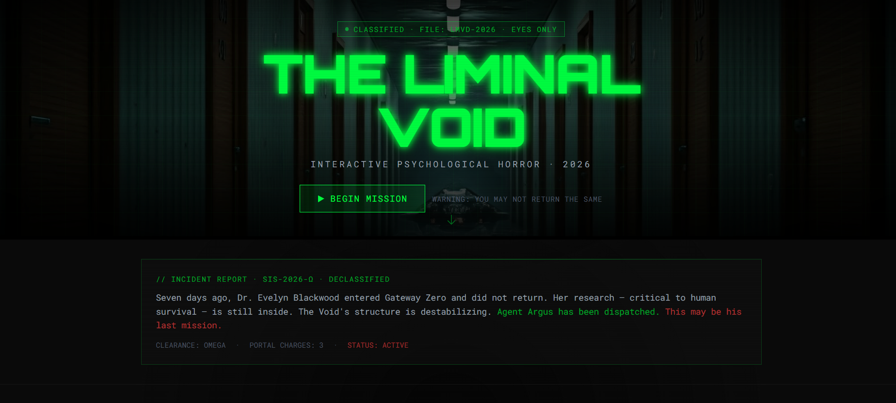 The Liminal Void